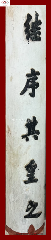 Câu đối thờ chữ Kế tự kỳ hoàng/ Ư tập hy kính chỉ